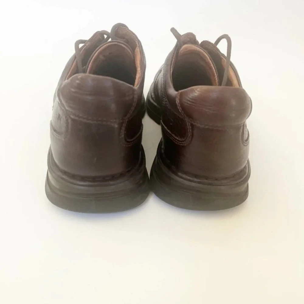 Johnston & Murphy SHULER Men Shoes Size 12 M Brown‎ Leather Lace Up